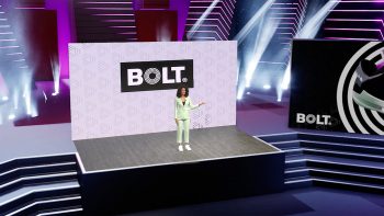 Virtual event studio Tower XL Podium