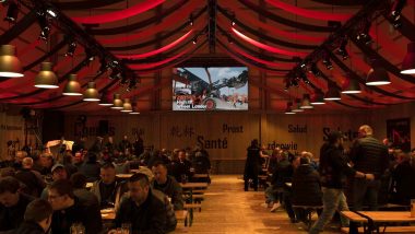 Hitachi at Bauma 2019 bar