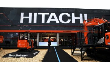Hitachi at Bauma 2019 LED-strips