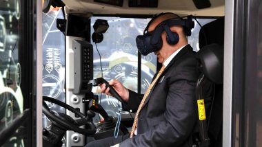 Hitachi at Bauma 2019 VR Erfahrung