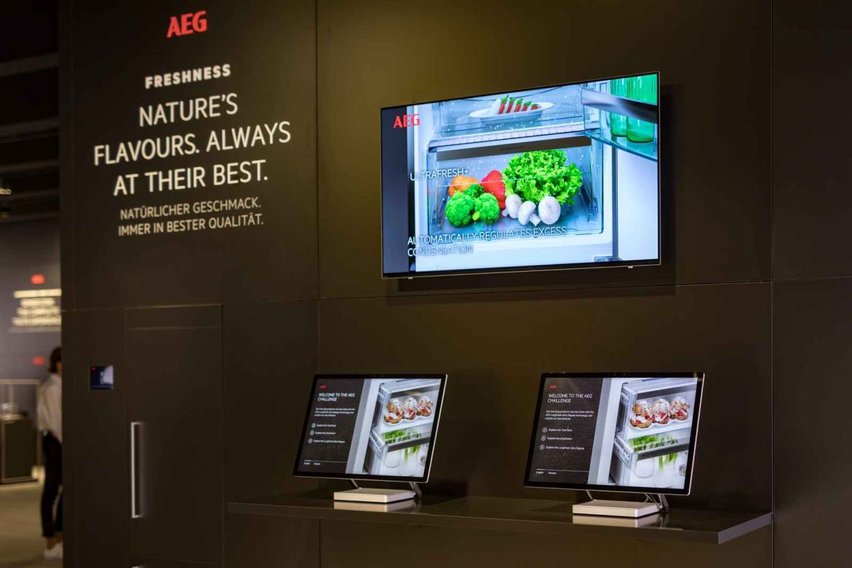 IFA Messe 2018 - Elektrolux monitore