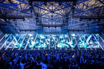 LED bildschirme für grossen events