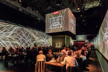 Projecteur mapping événement d'entreprise