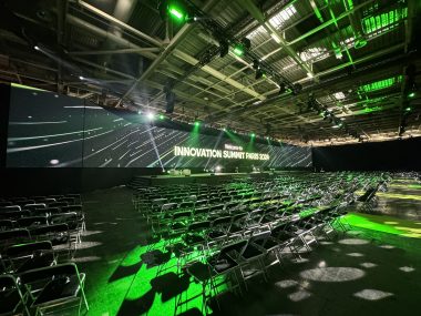 Innovation Summit stage located in Paris France