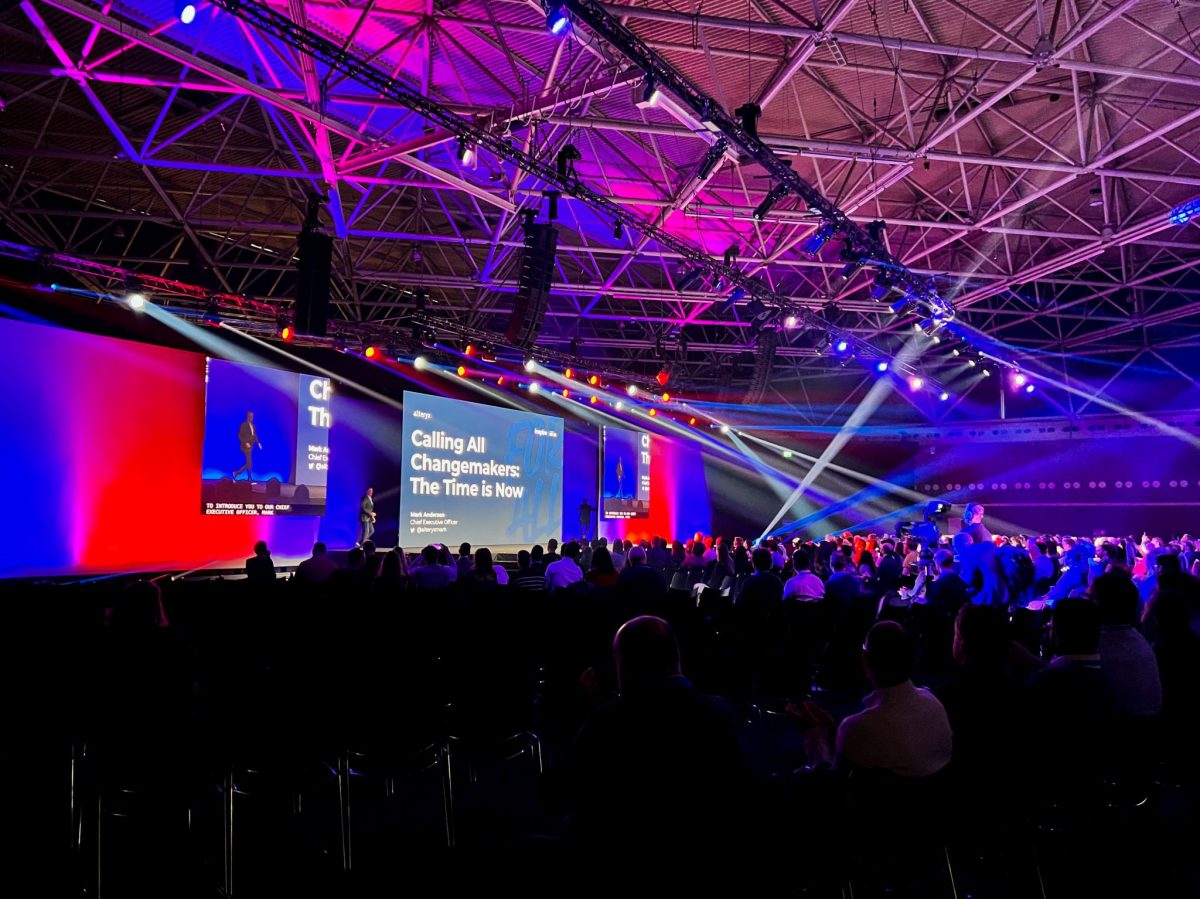 Corporate evenement en presentatie