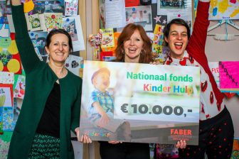 Faber doneert aan Nationaal fonds Kinder Hulp