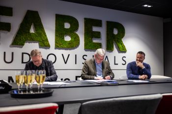 Faber Audiovisuals, Beurs van Berlage en Ampco Flashlight verlengen partnerschap