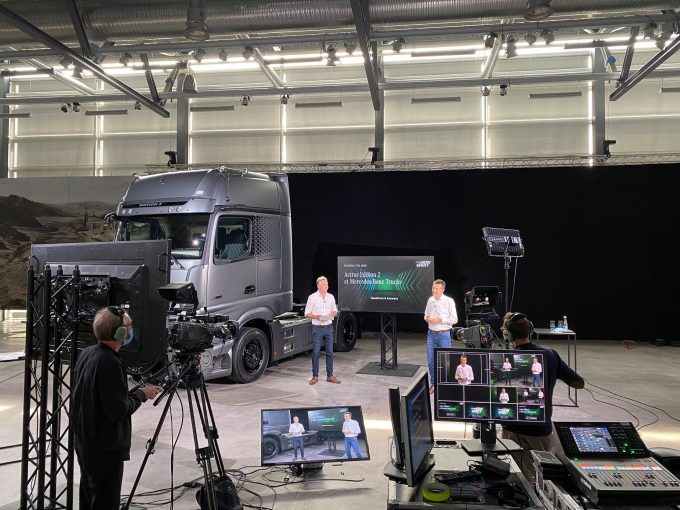 Event studio Mercedes Daimler AG Wörth