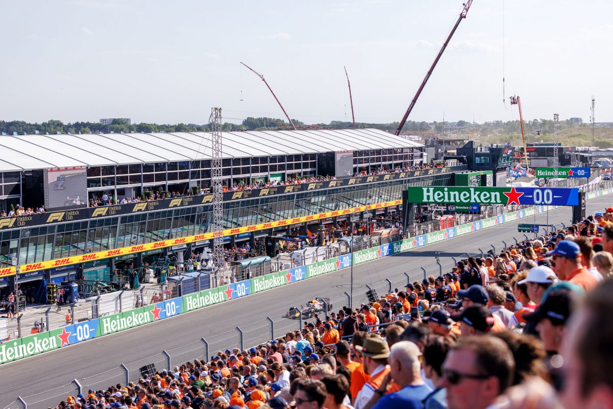 LED-schermen bij Formule1 Zandvoort