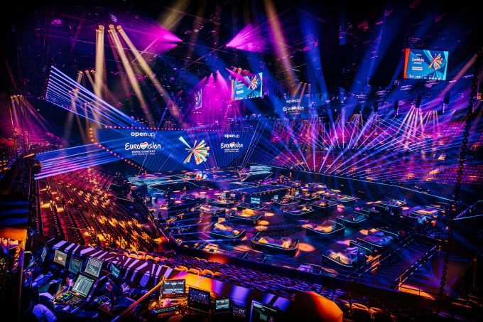 Podium Eurovisiesongfestival Rotterdam Ahoy 2021