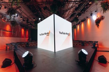 LED-cube Youtube works awards 2022