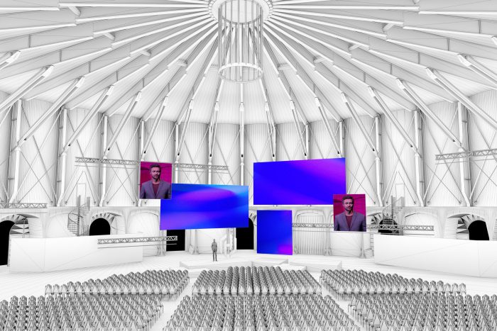 Hashiconf Amsterdam 2022 digitaal podium ontwerp