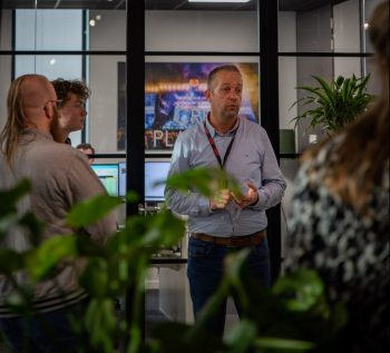 Faber University rondleiding door Arjen Kijk in de Vegte.