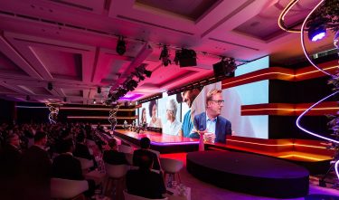 Corporate hybride TCS Summit evenement Madrid.