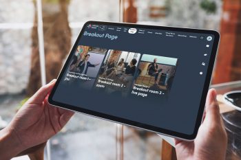 Online breakout room voor evenement