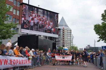 Roparun 2019 50m2 mobile LED screen