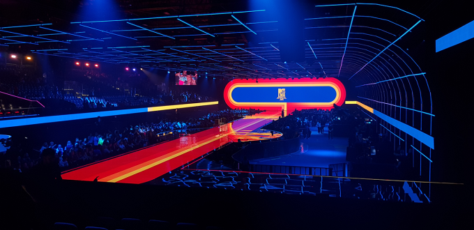 EMA MTV Awards 2019 LED scherm en LED vloer