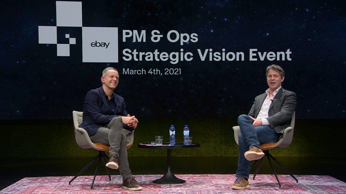 eBay Strategic Vision event in de Virtual Event Studio