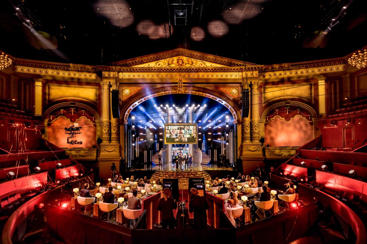 Gouden Televizier Ring Gala 2020 LED scherm