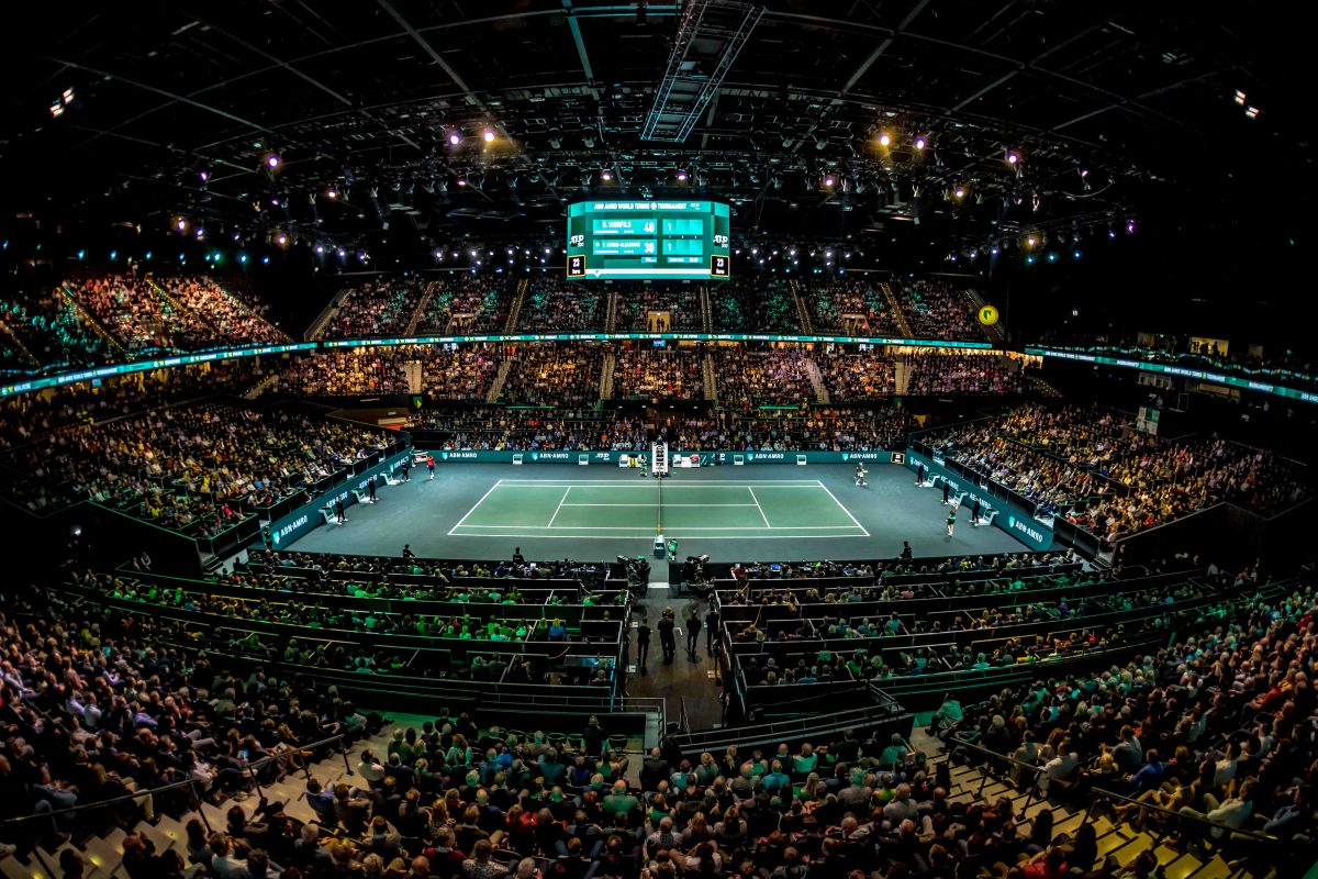 ABN AMRO Open Rotterdam Ahoy tennis led scherm
