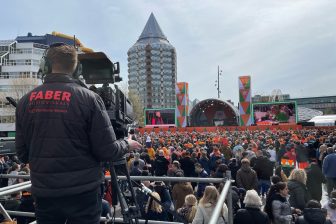 Live registratie show koningsdag