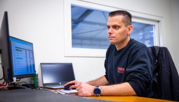 Dennis Hofman manager Repair Center & Quality Control