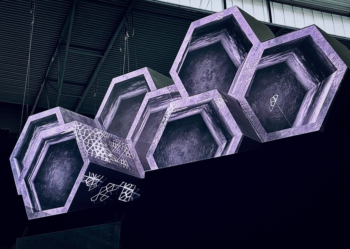 Projectie op creatieve objecten