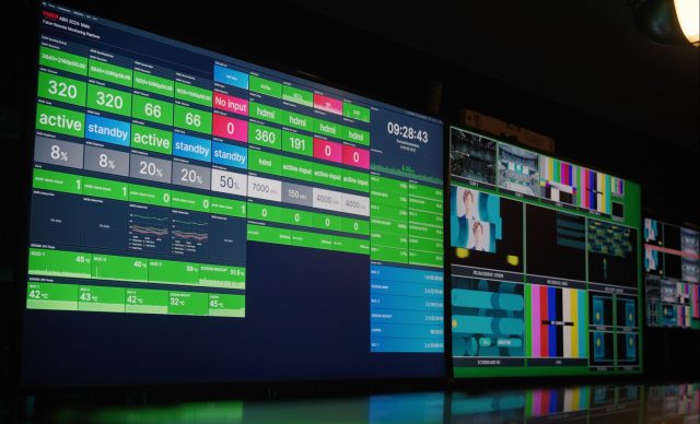 Overzicht van systeem statistieken binnen het Faber Remote Monitoring Platform (FRMP)