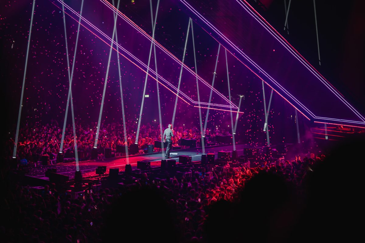 LED-oplossingen voor de Luciano-tourproductie