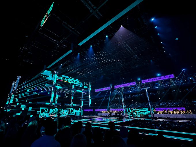 LED-schermen voor MTV Europe Music Awards 2024