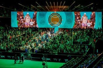 ABN AMRO Open 2023 LED scherm