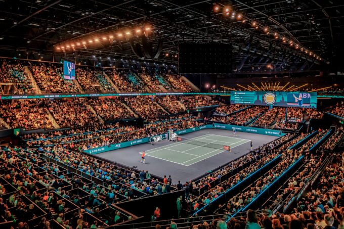 ABN AMRO Open 2023 LED scherm en perimeter systeem