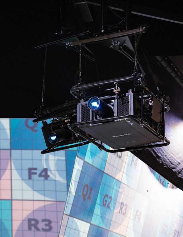 BBC Earth Experience projectors