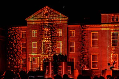 Opening Paleis Het Loo projectie live muziek