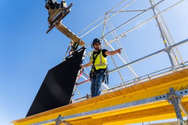 Video screen build Lisbon