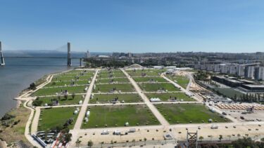 Festival site World Youth Day 2023 with 60 LED screens