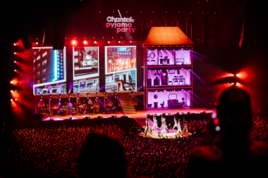 LED setting Chantals Pyjama Party 2023