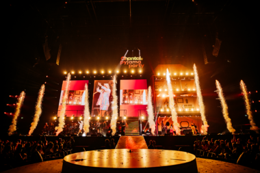 LED stage 'Chantals Pyjama Party' 2023