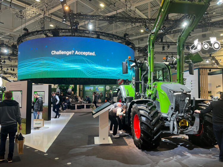 LED solutions for traid fair in Hannover Germany