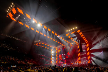 LED screens for show Ziggo Dome