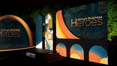 LED columns enriching the stage