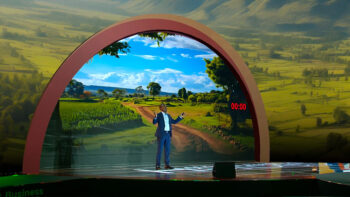 Africa's Business Heroes AR enriched stage