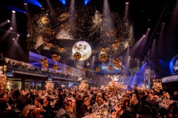 LED, lighting and audio solutions for dinner show