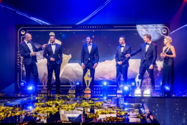 Kitz Race Club award show with LED backdrop