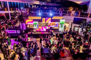 Creative LED set up hospitality