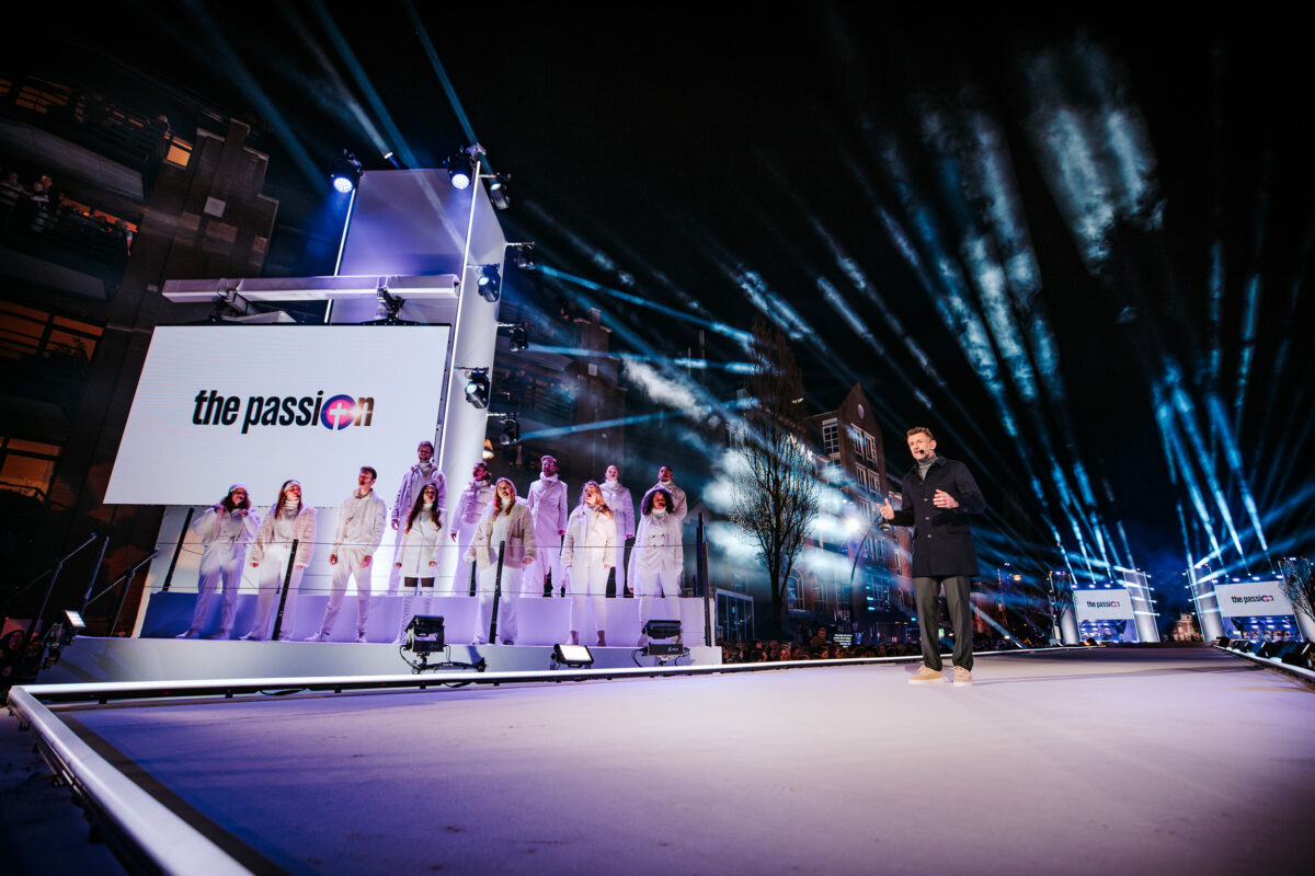 Live broadcast show The Passion 2024