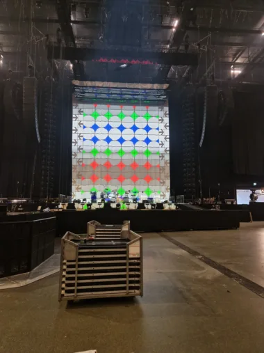 Mapping the canvas backdrop