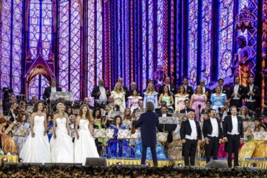 Large LED-backdrop for Andre Rieu concert