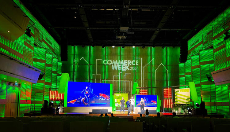 Commerce Week corporate event in Amsterdam
