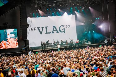 LED backdrop screen for Dutch music festival